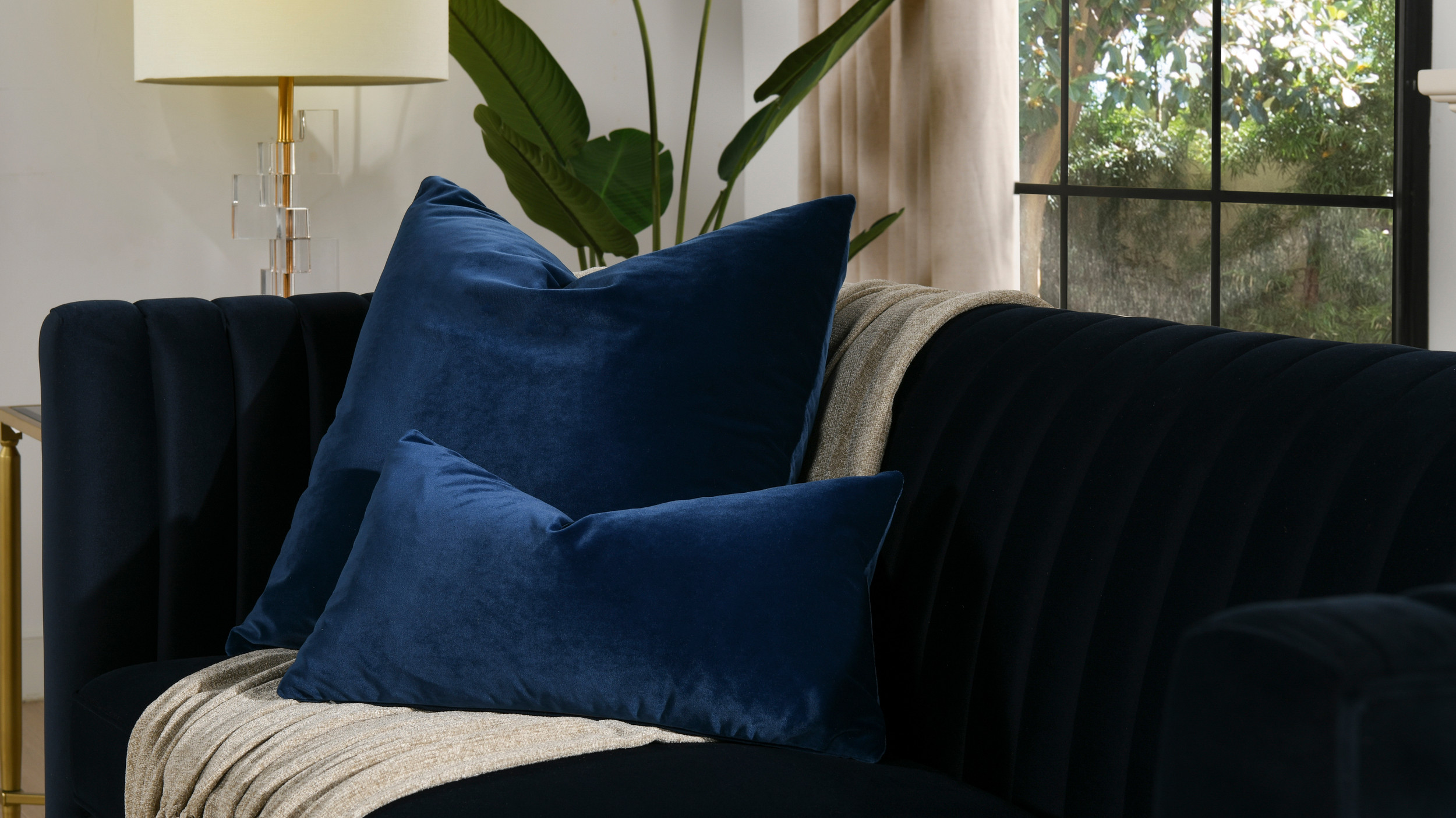 Agler Blue Set Of 2 Accent Pillows - Rooms To Go