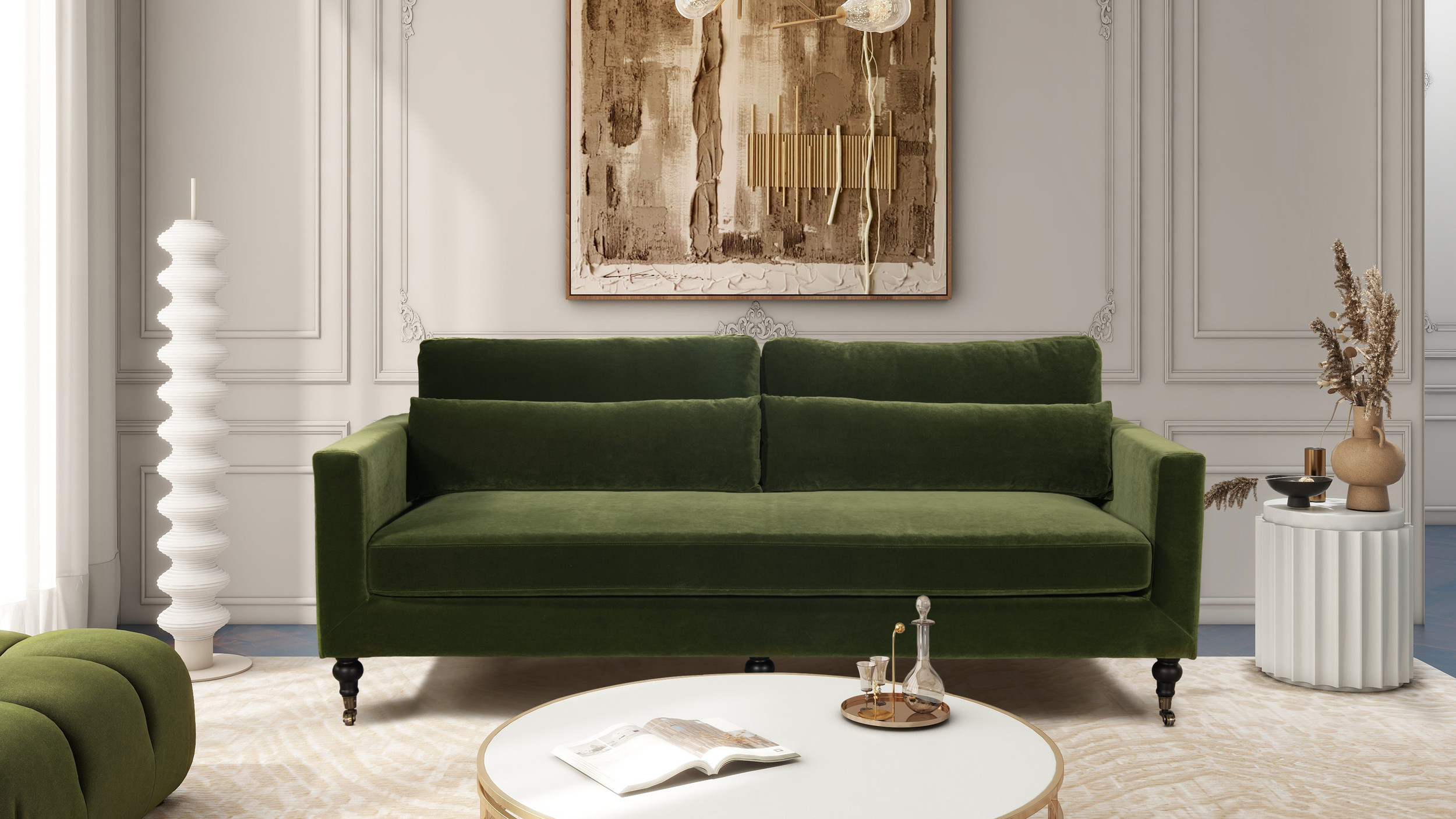 Jennifer Taylor Home Elliot Track Arm Sofa