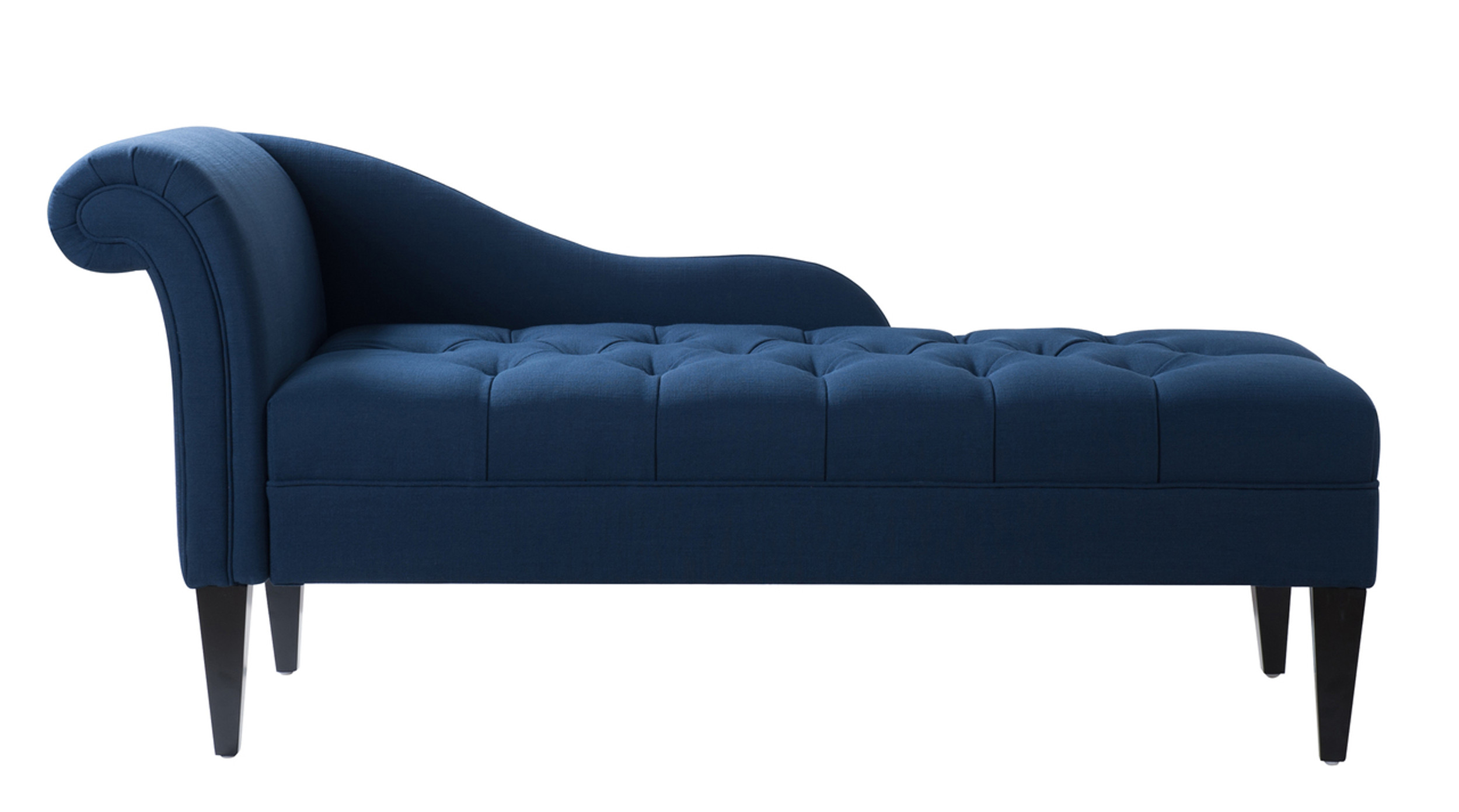 midnight blue chaise lounge