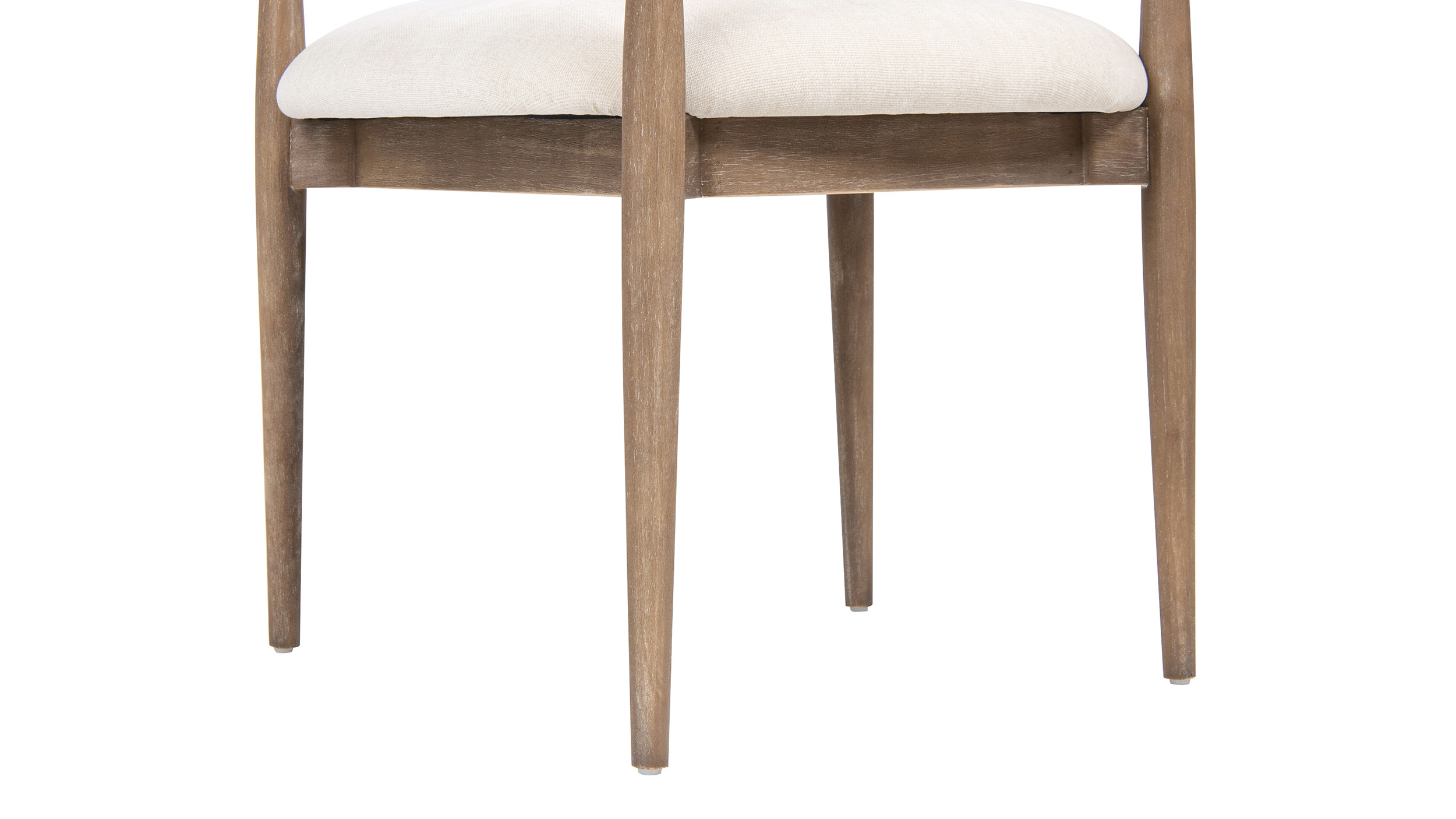 展示品■アクタス■arper■ドゥーナ アームチェア■7.1万円■イタリア■ Artemis Mixed Material Upholstered Dining Arm Chair, Warm White