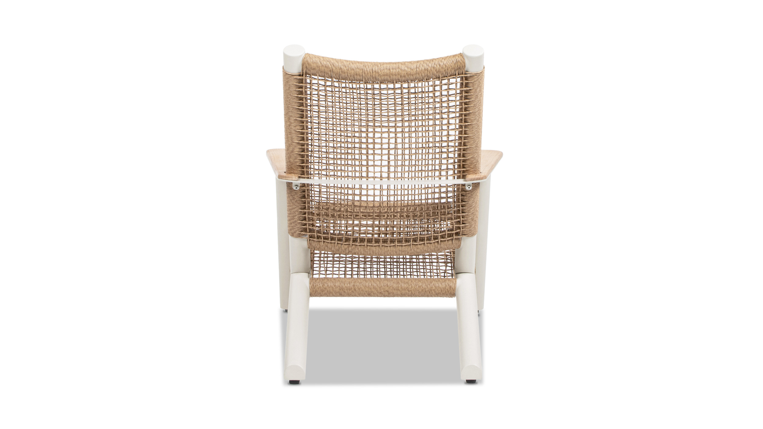 Atlas Adirondack Outdoor Lounge Chair, Natural Beige All Weather