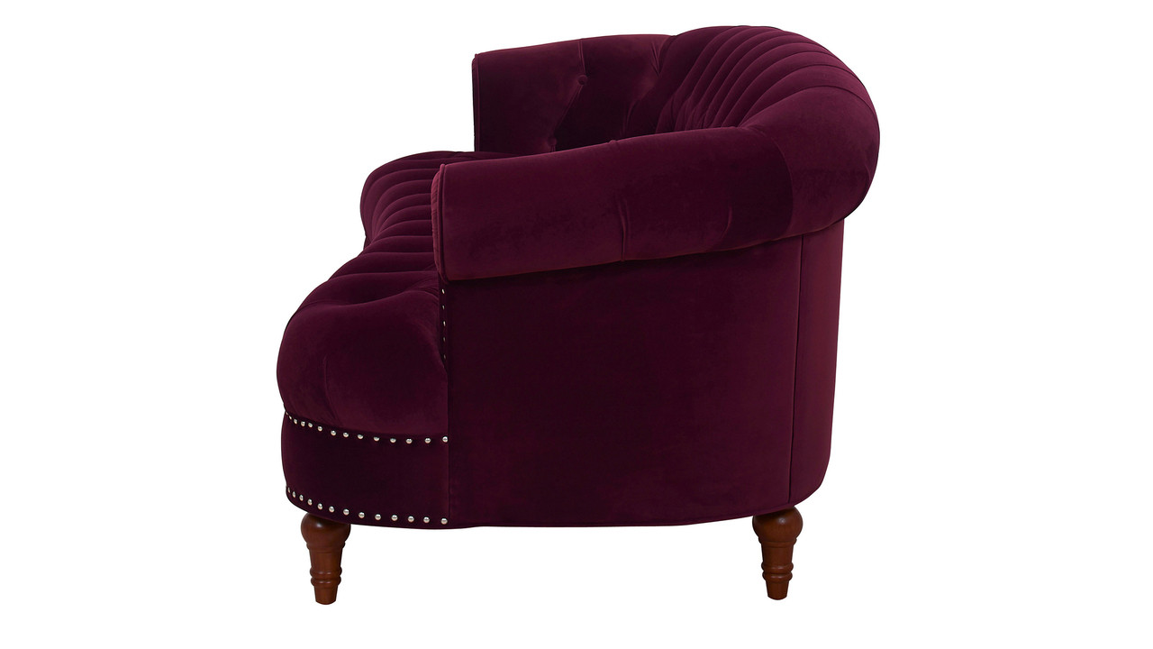Jennifer Taylor Home La Rosa Chesterfield Sofa - Thumbnail 3