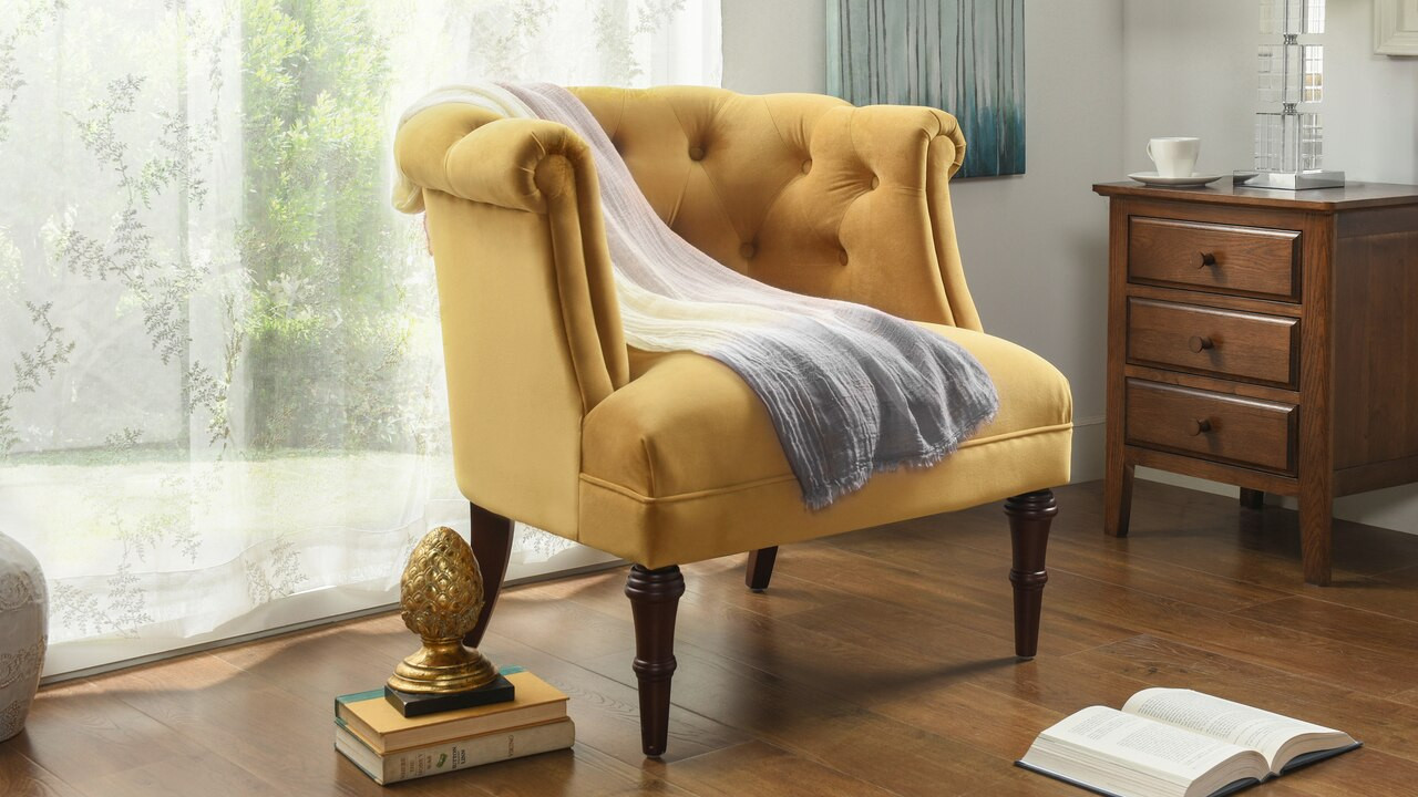 Katherine Tufted Accent Chair - Jennifer Taylor Home