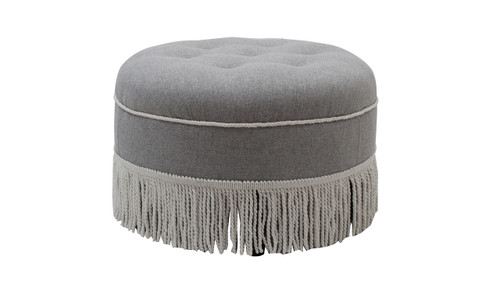 Yolanda Decorative Round Ottoman A