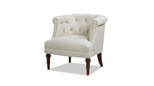 Katherine 30.5" Tufted Accent Chair, Sand Beige