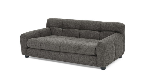 Huxley 38" Linen Upholstered Dog Sofa for Medium & Large Dogs, Gray