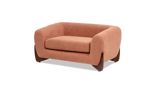 Alpine 36.5" Sherpa Dog Sofa Bed, Medium, Spice Orange Fleeced Teddy