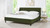 Aspen Vertical Tufted Headboard Platform Bed Set