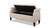 Jacqueline Flip Top Tufted Roll Arm Storage Bench, Sky Neutral 5