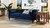 Jack Tuxedo Sofa, Navy Blue 2