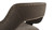 Moderne 26" Upholstered Bar Stool (Set of 2), Deep Mink Brown 11