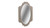 Dauphin 26" Fluted Oval Vanity Wall Mirror, Grey Cashmere 3