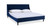 Aspen Upholstered Platform Bed, King, Navy Blue 1