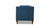 Jack 118" Modern Tuxedo Tufted Long Modular Sofa, Satin Teal Velvet 10