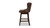 Holmes Tufted High-Back 360 Swivel Counter-Height Barstool, Mid Brown 4