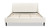 Aspen Vertical Tufted Headboard Platform Bed Set, King, Cloud White 5