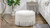 Yolanda Upholstered Round Accent Ottoman L