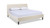 Aspen Vertical Tufted Headboard Platform Bed Set, King, French Beige 1