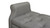 Jacqueline Flip Top Tufted Roll Arm Storage Bench, Dark Heathered Grey 9