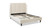 Adonis Tall Wingback Queen Platform Bed Frame, French Beige 6