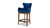 Blake Modern 26" Counter-Height Barstool with Armrests, Deep Blue 1