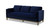 Knox 84" Modern Farmhouse Sofa, Dark Navy Blue 8