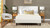 Clara Wingback Arm Upholstered Platform Bed, Queen, Antique White 2