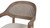 Americana Mid-Century Modern Cane Back Dining Chair, Taupe Beige 8