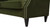 Elaine 77" Camel Back Small Space Sofa, Olive Green 17