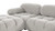 Marcel 109.5" Modular Modern 4-Piece Reversible Sectional Sofa, Pebble Gray 11