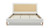 Haley Upholstered Cane-Back Platform Bed, King, Snow White 4