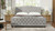 Fontana Wingback Upholstered Platform Bed Frame, King, Silver Grey 2