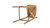 Sven 26.5" Modern Minimalist Low Back Wood Counter Stool, Natural Blonde 12