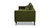 Elliot 84" Track Arm Sofa with Caster Turn Legs, Olive Green 7