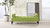 Lewis Bolstered Lounge Entryway Bench, Bright Chartreuse 2