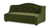 Robin 35" Tufted Wingback Pet Sofa Bed, Medium, Olive Green 1