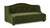 Robin 35" Tufted Wingback Pet Sofa Bed, Medium, Olive Green 5