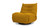 Rearden 35.5" Swivel Glider Manual Recliner Armless Lounge Chair, Butterscotch Yellow 1