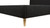Roman Curved Headboard Upholstered Platform Bed, King, Ebony Black Bouclé 10