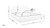 Roman Curved Headboard Upholstered Platform Bed 15