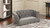 Kiki 36.5" Chesterfield Dog Sofa Bed, Medium, Uptown Gray 3