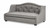 Robin 35" Tufted Wingback Pet Sofa Bed, Medium, Uptown Gray 1