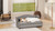 Robin 35" Tufted Wingback Pet Sofa Bed, Medium, Uptown Gray 12