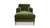 Knox 65" Modern Farmhouse Chaise Lounge Chair, Olive Green 4