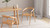 Simeon 21" Scandinavian Sculpted Oak Wood Dining Chair, Warm Natural Brown 2
