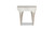 Perla 20.5" Oval Marble Top Storage Side Table, Akoya Cream White 6