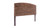 Lorenzo Freestanding or Floating Woven Arched Headboard, Queen & Full, Rich Brown 4