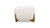 Alpine 43.5" Sherpa Arm Chair, Ivory White 4