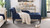 Harrison Tufted Chaise Lounge, Midnight Blue 3