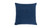 Astrid 20" Square Accent Throw Pillow Cover with Feather Insert, Cerulean Blue Bouclé 2